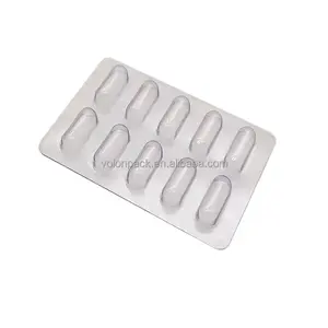OEM工場カスタムメイド使い捨てタブレットピルブリスター包装10キャビティPVCカプセルトレイ長方形ホットセールパッケージ中国 - Product Image 5