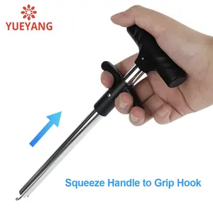 YUEYANG Fishing Hook Remover Portable T-handle Extractor Seawater Stainless Steel Lure Tool