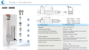 Không dây 2.4GHz điều khiển từ xa agw 3000B thiết bị truyền động 2000n cho nhà thông minh/Hệ thống cổng cho fan hâm mộ Xe đạp điện nam châm vĩnh cửu - Product Image 4