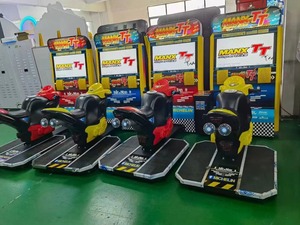 Máquina de Juego de Carreras Electrónica SIBO MANX TT Superbike de 32 Pulgadas, Máquina de Juegos Operada con Monedas en Oferta - Product Image 6