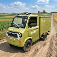 Véhicule de livraison express électrique de haute qualité et camionnette électrique à 2 places, adapté au transport commercial