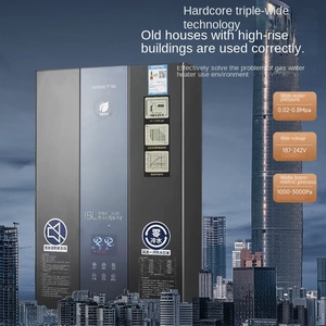 <span class=keywords><strong>Chauffe</strong></span>-<span class=keywords><strong>eau</strong></span> au <span class=keywords><strong>gaz</strong></span> à température constante, chauffage rapide, fréquence variable, économie d'énergie, <span class=keywords><strong>eau</strong></span> froide nulle, basse pression - Product Image 2