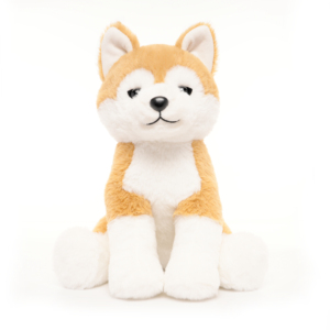 Peluche Kawaii <span class=keywords><strong>Akita</strong></span>, jouet en peluche doux Shiba Inu, coussin animal moelleux pour cadeau d'anniversaire - Product Image 3