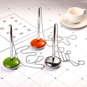 High Appearance Level Metal <b>Ballpoint</b> <b>Pen</b> Office Business Counter Signature <b>Pen</b> a <b>Pen</b> Fixed on a Table - Product Image 3
