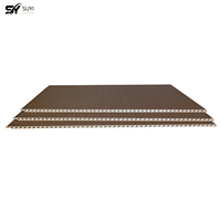 Paneles de Pared SPC con Textura de Madera, Resistentes al Fuego, Impermeables, Antiarañazos, Revestimiento Interior Moderno y Clásico