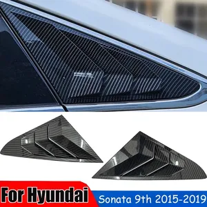 StarNav Car Rear <b>Cover</b> For 9th 2015-2019 <b>Window</b> Side Trim Sticker Vent Shark Gills Shape Accessories - Product Image 1