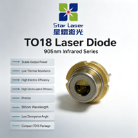 Diode laser 905 nm 100 mW NIR TO56 monomode QSI pour télémètre laser et capteur photoélectrique haute performance