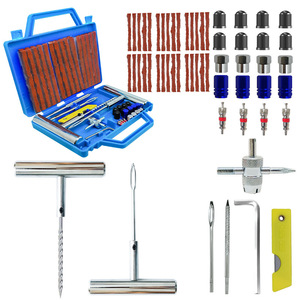 ชุดซ่อมยางรถยนต์ Wantu ขนาด 200 มม. ชุดเครื่องมือฉุกเฉิน 23 ชิ้น สำหรับรถยนต์ รถจักรยานยนต์ รถยนต์ไฟฟ้า ยางแบบไม่มียางใน - Product Image 3