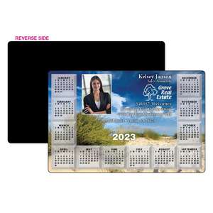 Calendrier personnalisable de qualité promo spécialité aimant de réfrigérateur calendrier magnétique de réfrigérateur - Product Image 4