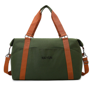 Vente directe d'usine : Sac de voyage et de sport grande capacité en tissu, tendance, créatif, simple et personnalisable - Product Image 5