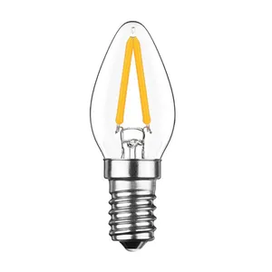 Bóng Đèn Led Dây Tóc C7 50lm E14 E12 1.5W Đèn Nến Led