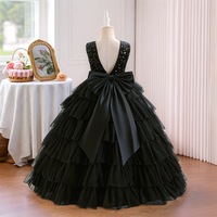 Robe de fille en tulle, robe bouffante, robe dos nu, robe de princesse pour anniversaire
