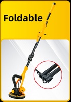 Máquina pulidora de mano DIY Industrial de 220V, lijadora de herramientas eléctricas con correa de doble lámpara, masilla de pared de lijado