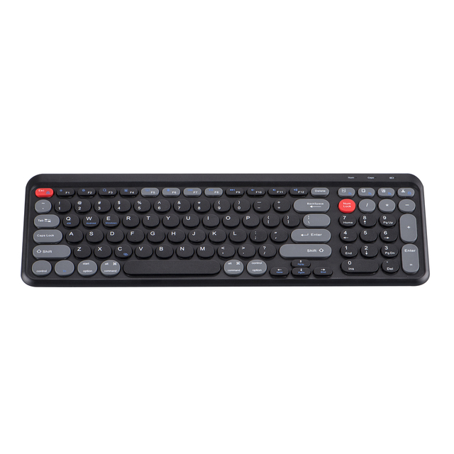 New Wireless Mechanical Gaming Keyboard Full Size USB Type-C Interface Dual-Mode Connection Programmable Anti-Ghosting Punk
