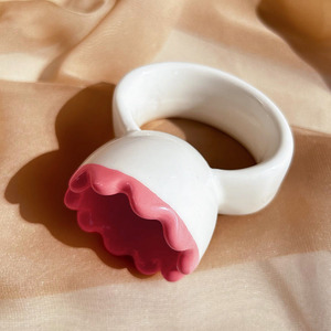 Cerâmica Massagem Fábrica Médio Rodada Anel Forma Handheld Massageador Corpo Guasha Para Massagem Relaxar - Product Image 3