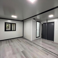 Casa Contenedor Expandible de 20 pies en Oferta, 2 Dormitorios, Baño Completo, Cocina, Villa Prefabricada, Casa Pequeña para Hotel o Resort, Certificación CE