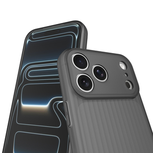 Coques de téléphone portable en TPU mat ondulé et durable pour iPhone 17 Pro Max, protection intégrale antichoc à 360°, anti-traces de doigts - Product Image 1