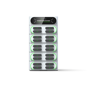Kiosque de <span class=keywords><strong>location</strong></span> de station de batterie externe avec logo personnalisé Station de charge rapide multi-appareils Louer un chargeur de 6000 Mah Casier public avec bouton - Product Image 6