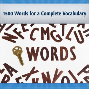 Guía de vocabulario ligera y completa de 1500 palabras para el aprendizaje de idiomas con manual de uso de Simply Media - Product Image 1