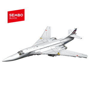 Set de Construcción de Aviones Sembo, Modelo Educativo de Juguete, Escala 1:32, Plástico ABS, 641 Piezas, Fantasía Ciencia Ficción, Edades <span class=keywords><strong>2</strong></span>+, Construcción DIY - Product Image 1