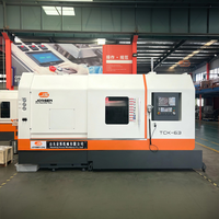 Tour CNC TCK63 certifié CE à banc extra-long avec réglage automatique des outils pour la fabrication de pièces aérospatiales et de l'énergie