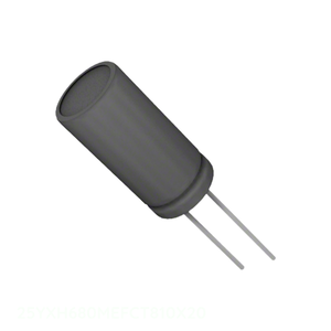 ตัวเก็บประจุแบบ UF 680 UF 20% 25V ตัวเก็บประจุผ่านรูท่อ25YXH680MEFCT810X20 680 UF - Product Image 1