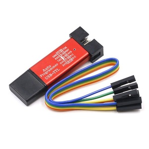 St-Link V2 STM8 STM32 โปรแกรมเมอร์ อีมูเลเตอร์ ดีบักเกอร์ พร้อมสายเคเบิล สำหรับการเขียนโปรแกรมและดีบักไมโครคอนโทรลเลอร์ - Product Image 1
