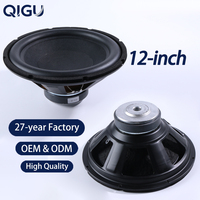 Haut-parleur de 12 pouces, bobine vocale de 50 mm, aimant en ferrite de 120 mm, subwoofer professionnel, système audio, woofer médium-basse