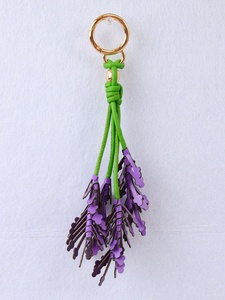 Creative 2026 Summer Holiday <b>Gift</b> Women Fashion Bag Accessories Girls Birthday Soft PU Leather Tassel Purple <b>Lavende</b> Charms - Product Image 6