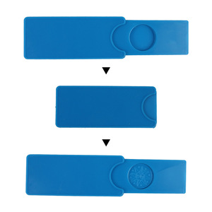 เหรียญมายากลสำหรับงานปาร์ตี้ ขนาดใหญ่ สีฟ้าเหลือง 10 ซม. x 4 ซม. อุปกรณ์ประกอบมายากล - Product Image 2