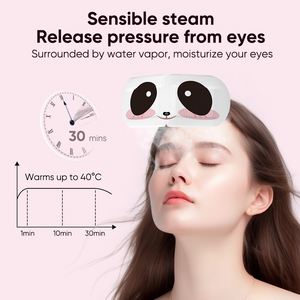 Mascarilla <span class=keywords><strong>para</strong></span> el Cuidado <span class=keywords><strong>de</strong></span> los Ojos MOOYAM <span class=keywords><strong>Panda</strong></span>, Promueve la Circulación Sanguínea, Alivia la Fatiga, Relaja la Piel <span class=keywords><strong>de</strong></span> los Ojos y Ayuda a <span class=keywords><strong>Dormir</strong></span>, Autocalentable - Product Image 3