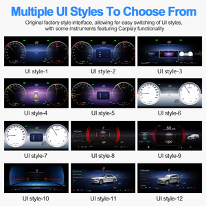 Navihua แผงหน้าปัดจอ LCD ดิจิตอลสำหรับ Benz E Class W212 2010 2015 ntg 4.0จอแสดงผลอัตโนมัติ4.5 - Product Image 3