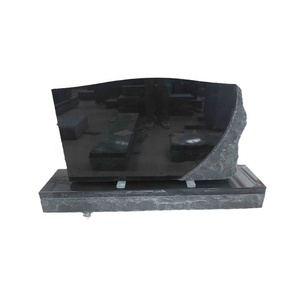 Hot Sale Headstone Monument <strong>Memorial</strong> Black <strong>Stones</strong> <strong>for</strong> <strong>Graves</strong> American Style Granite Monument - Product Image 2
