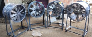 Ventilateur axial tubulaire industriel de 900 mm avec pales en alliage d'aluminium, unité de refroidissement à haut débit d'air - Product Image 6