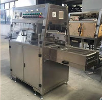 Machine d'enrobage de chocolat Ligne de production Tunnel de refroidissement de bonbons au chocolat Petite machine d'enrobage de chocolat