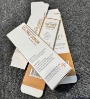 Boîtes d'emballage écologiques élégantes et durables en papier autocollant pour les lèvres Style boutique Type à douille personnalisé