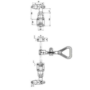 Kit de verrouillage pour conteneur avec barre de verrouillage latérale OD22mm - Product Image 3