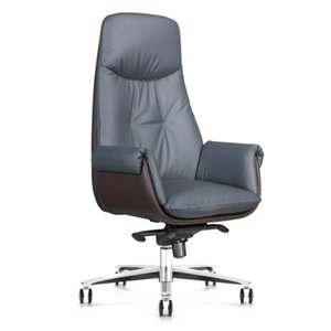 Chaise de bureau en cuir moderne et confortable 36019-1921E/B/A - Product Image 6