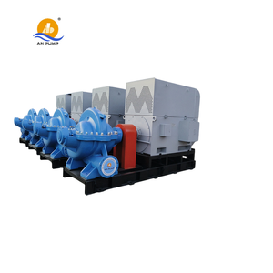Pompa Elettrica ad Alta Tensione 6kv/10kv a Doppia Aspirazione con Cassa Divisa di Grande Capacità per Trattamento Acqua Potabile - Product Image 3
