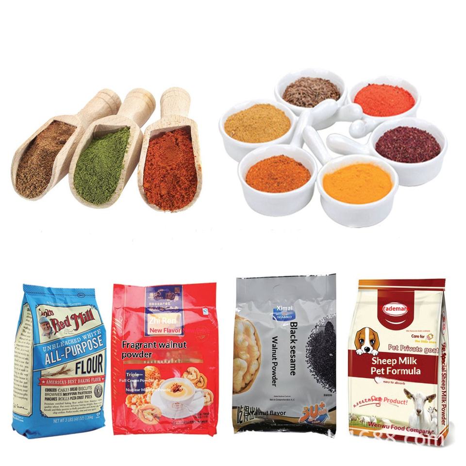 Semi Automatic Auger Dry Powder Filling Machine for Food Cosmetic ...