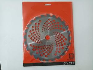 <span class=keywords><strong>UM</strong></span> 24T TCT割灌机刀片硬质合金尖头圆形割灌机刀片草割灌机圆形刀片 - Product Image 3