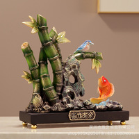 Nueva Escultura Artística de Resina Epoxi de Estilo Chino, Figura Decorativa Personalizada para Sala de Estar o Mueble de TV