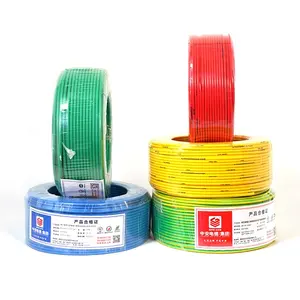 GZATG Electrical Wires 300/500V pvc insulated 2.5mm 4mm 6mm 10mm electric solider copper cable for house wiring