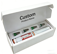 Boîte cadeau cosmétique de luxe personnalisée, fermeture magnétique, carton rigide, écologique, recyclable, laminage mat recyclé