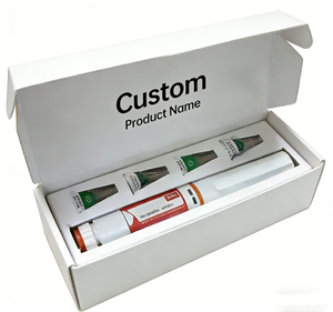 Custom Luxury Skincare Gift Box Magnetic Closure Rigid Cardboard Eco-friendly Recyclable Recycled Materials Sponge Lining Matt - Product Image 4
