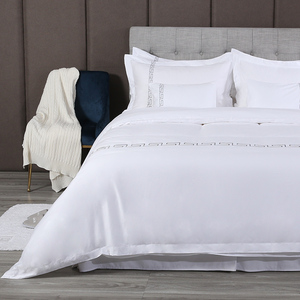 Taitang Hotelbedarf: Komplettlösung für bestickte Bettbezüge – Designs für Einzel- und Doppelbetten, weiße bestickte Hotelbettwäsche - Product Image 6