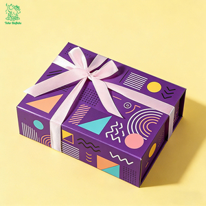 Caja <span class=keywords><strong>de</strong></span> Regalo Plegable Magnética Personalizada <span class=keywords><strong>de</strong></span> Lujo con Cinta para Empaque Premium, Caja Rígida <span class=keywords><strong>de</strong></span> Cartón con Diseño <span class=keywords><strong>de</strong></span> Logotipo - Product Image 1