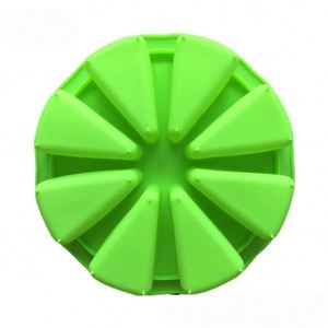 Single Silicone Large Cake Mold Wholesale Silicone Baking Pan Heart Orange Shape - Product Image 4