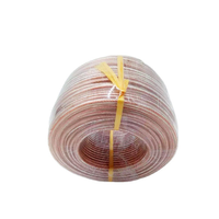 Fil toronné en cuivre étamé en cuivre nu, fil toronné en cuivre plastifié transparent, fil toronné en cuivre conducteur 4 6 10 25