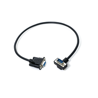 Cable de Consola Serial RS232 de Alta Calidad, DB9 Macho a DB9 Hembra, para Dispositivos de Red, Cable de Extensión